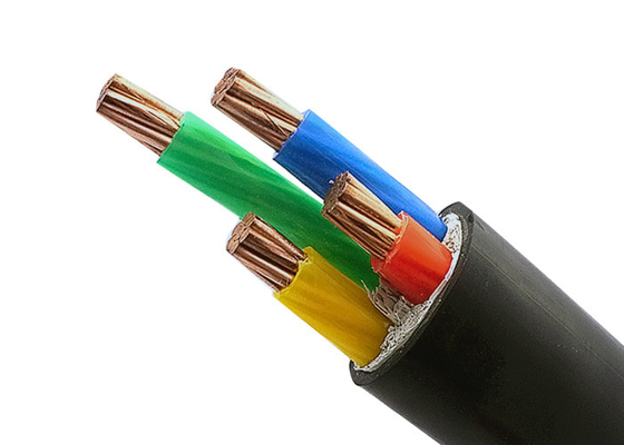 LA CHINE Quatre cable électrique isolé de cuivre pur de conducteur du noyau 100% par XLPE fournisseur