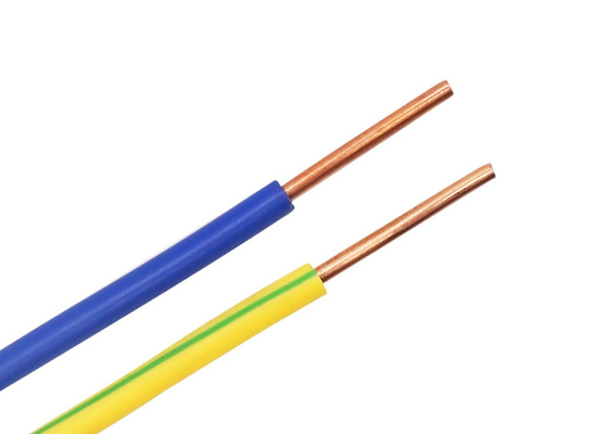 LA CHINE 2,5 le PVC de cuivre solide de conducteur de SQMM a isolé non le fil de câble électrique de veste fournisseur