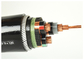 le Trois-noyau XLPE-a isolé le câble cuivre blindé 33kV du câble électrique 300mm2 XLPE de fil d'acier fournisseur