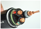 le Trois-noyau XLPE-a isolé le câble cuivre blindé 33kV du câble électrique 300mm2 XLPE de fil d'acier fournisseur