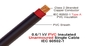 Cable électrique adapté aux besoins du client de PVC de 1KV 70mm2, couleur de gaine de noir de câble de veste de PVC fournisseur