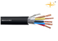 5 câbles isolés par PVC de conducteur, armature tressée par câblage cuivre flexible de câble de PVC fournisseur
