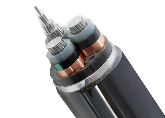 Groupe Shenghua 240mm2 XLPE 3 noyau blindé MV câble électrique câblage galvanisé 15kV bande d'acier câble en aluminium blindé fournisseur