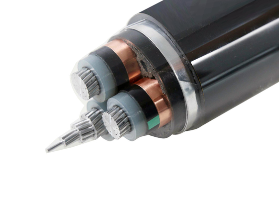 Groupe Shenghua 240mm2 XLPE 3 noyau blindé MV câble électrique câblage galvanisé 15kV bande d'acier câble en aluminium blindé fournisseur