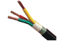 Cable électrique de basse tension de conducteur de câble d'isolation de PVC de 3 noyaux avec OIN 9001 fournisseur