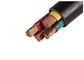 Le PVC du cable électrique de noyau du conducteur 4 d'en cuivre de basse tension 0.6/1kV a isolé le câble électrique fournisseur