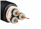 6 / câble électrique blindé de cuivre échoué par noyau du fil d'acier 10KV 3/cable électrique fournisseur