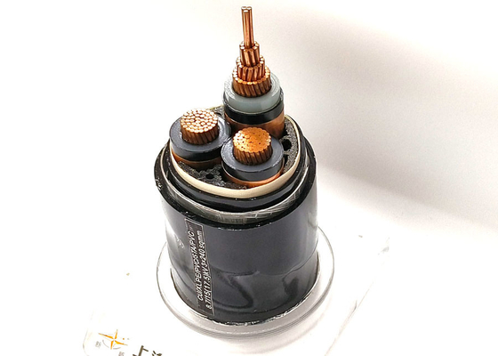 Shanghai Shenghua 33kV câble électrique blindé isolant en cuivre XLPE à noyau unique 19 fournisseur