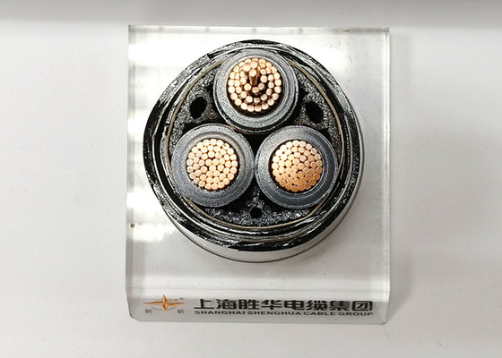 Shanghai Shenghua 33kV câble électrique blindé isolant en cuivre XLPE à noyau unique 19 fournisseur