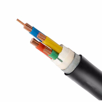 Température XLPE câble d'alimentation isolé Conducteur de cuivre 0,6/1kV 90.C Jacket en PVC noir fournisseur