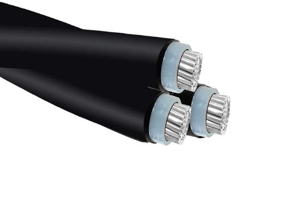 Type de PVC ST5 18 AWG câbles à bande aérienne électrique à enveloppe avec épaisseur de couverture 0,015 fournisseur