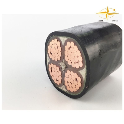 1.5-400 mm2 câbles d'alimentation isolés XLPE noirs pour systèmes électriques intérieurs fournisseur