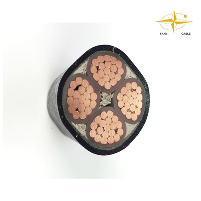 1.5-400 mm2 câbles d'alimentation isolés XLPE noirs pour systèmes électriques intérieurs fournisseur