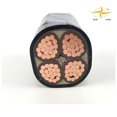 1.5-400 mm2 câbles d'alimentation isolés XLPE noirs pour systèmes électriques intérieurs fournisseur