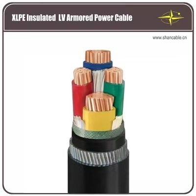 Cable isolant à cinq cœurs XLPE pour applications industrielles fournisseur
