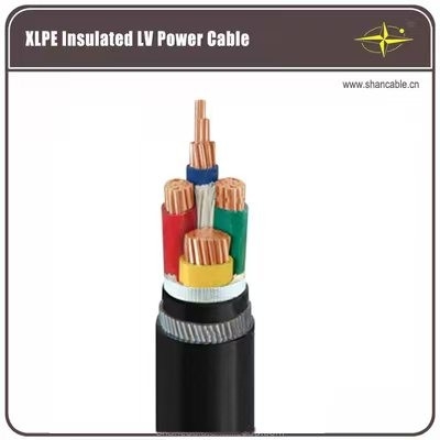 Cable isolant à cinq cœurs XLPE pour applications industrielles fournisseur