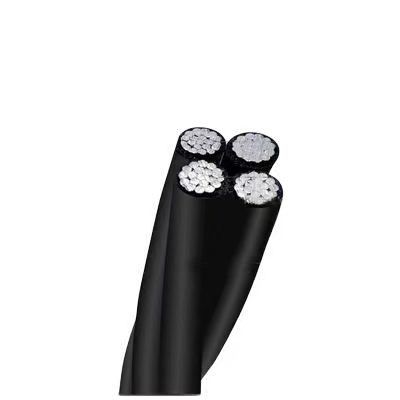 Câble aérien en faisceau triplex/quadruplex 0,6/1kV de haute qualité pour une distribution d'énergie fiable fournisseur