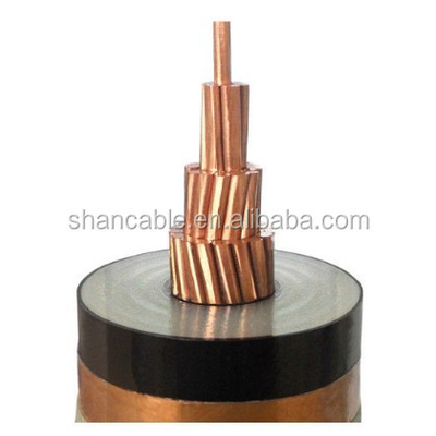 Cable d'alimentation isolée XLPE en rouge pour les systèmes de transmission d'énergie LV/MV fournisseur