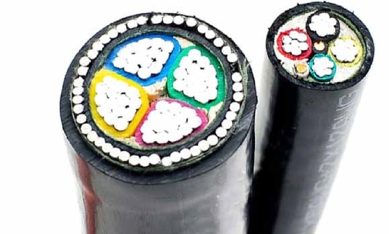 1-5 cœurs XLPE câble d'alimentation isolé pour transmission d'énergie fournisseur