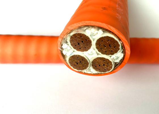 Shanghai Shenghua câble d'alimentation électrique FRC 4 noyau câble résistant à la chaleur 1,5 mm - 800 mm Température 90 ° C fournisseur