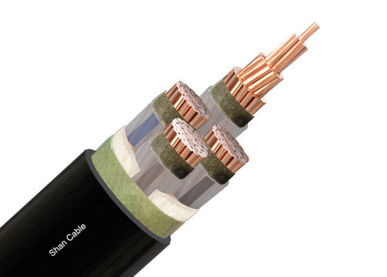 NYY 4x25mm2 Oxygen-Free Copper PVC Insulated Power Cable for Underground Use 0.6/1kV fournisseur
