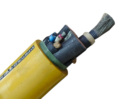 Câble gainé de caoutchouc à écran métallique de Shanghai Shenghua Group, 0,66 / 1,14 KV, certification CE KEMA fournisseur