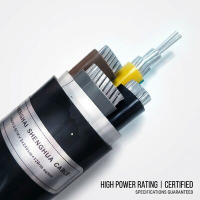 Fire Resistant PVC Insulated Power Cable 0.6/1kV 3 Core 3x25mm2 Emergency Circuit fournisseur