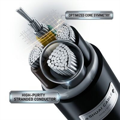 Factory Direct PVC Insulated Power Cable 0.6/1kV 4x70mm2 Copper Export Grade fournisseur