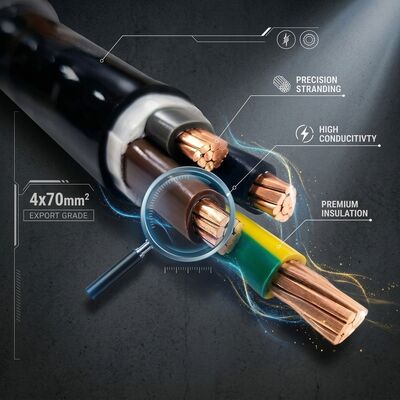 LSZH 3x2.5mm2 PVC Insulated Building Cable Low Smoke Zero Halogen Flame Retardant 450/750V fournisseur