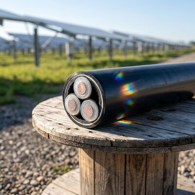 UV Resistant Aerial 0.6/1kV 3x185mm2 Aluminium XLPE Insulated Power Cable fournisseur