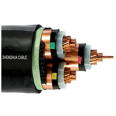 Le câble flexible à trois cœurs est un câble en PVC isolé à tension moyenne. fournisseur