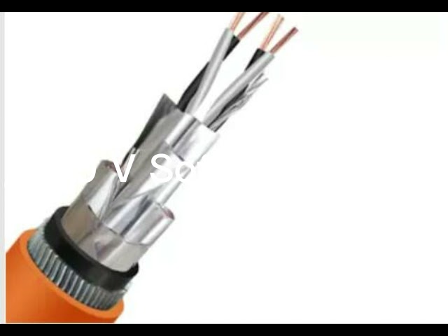Câble d'instrumentation de cuivre échoué de PE Insulated Al Foil Plastic Screen Shielded de conducteur