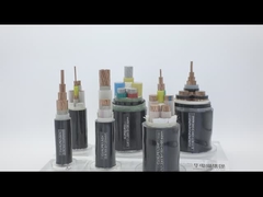 XLPE a isolé conducteur d'en cuivre de cable électrique de PVC/en aluminium noir